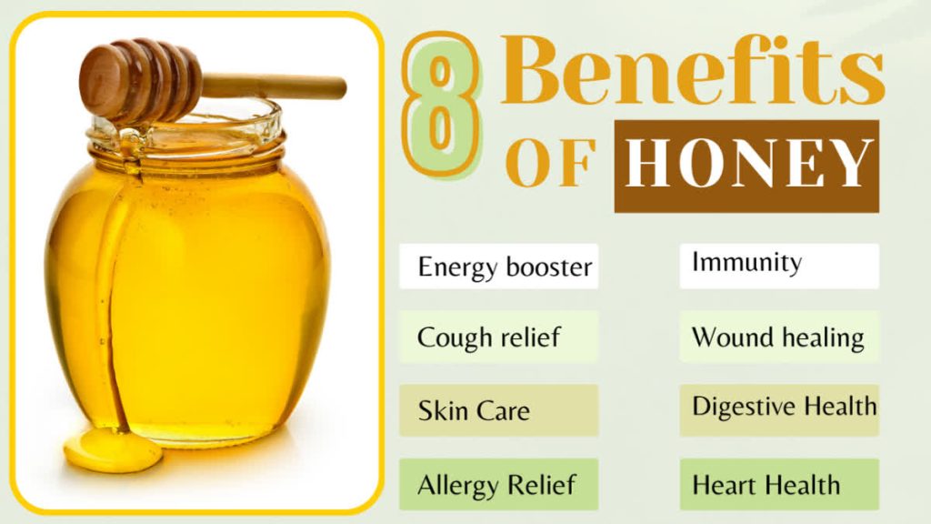 6 benefits of honey